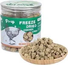 PAWUP Freeze Dried Dog Treats, Chicken Breast & Organs