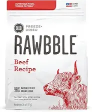 BIXBI Rawbble Freeze Dried Dog Food